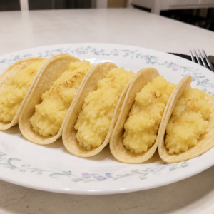 Taco suave de papa